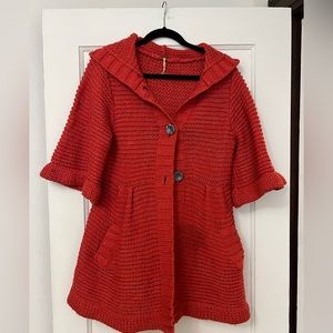 Orange Free People Sweater